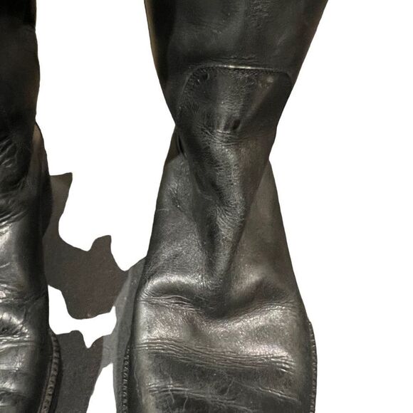 Via Spiga black leather knee high boots. Size 7.5 - Picture 4 of 9